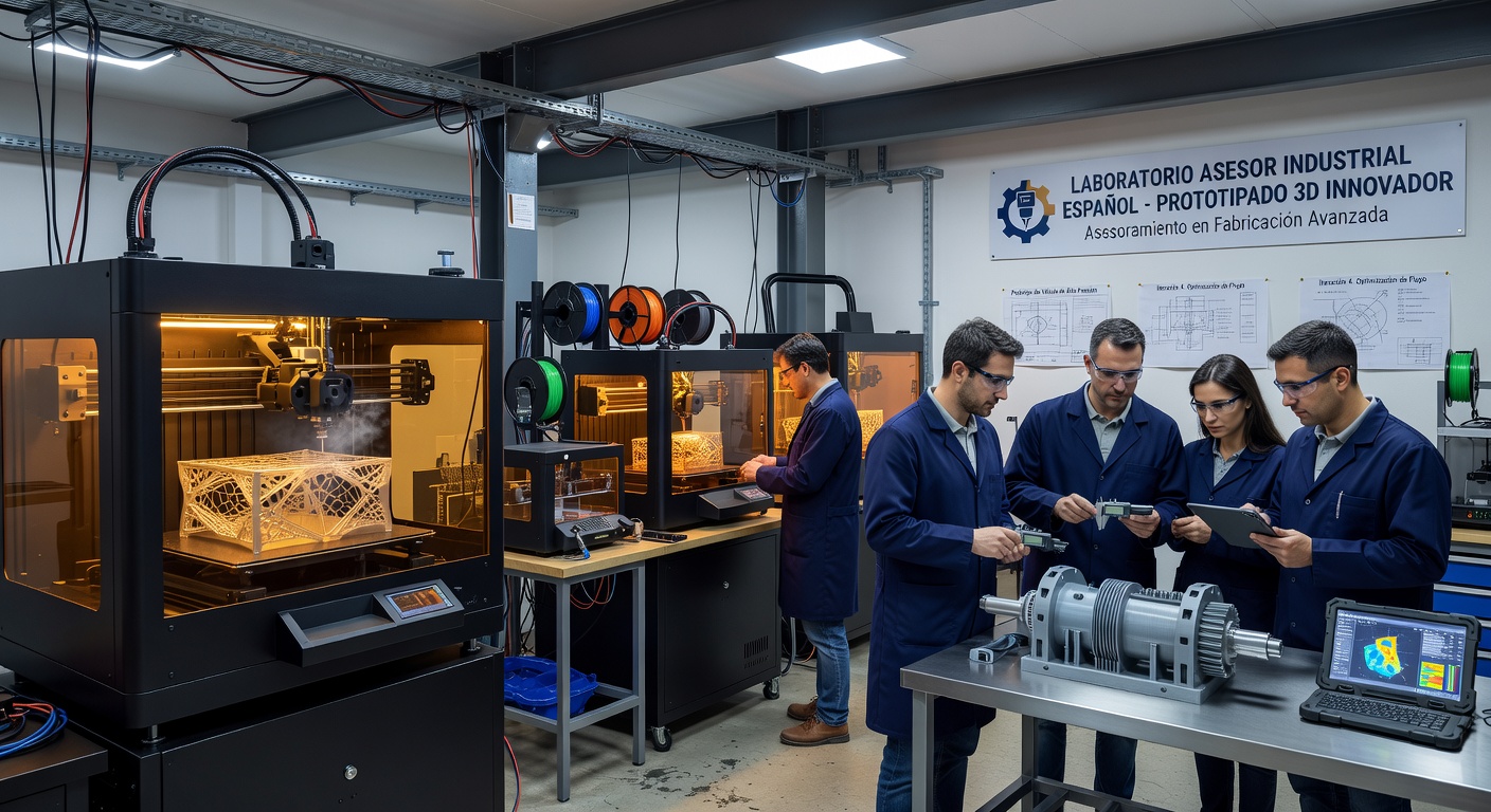 Fabricación aditiva e impresión 3D industrial
