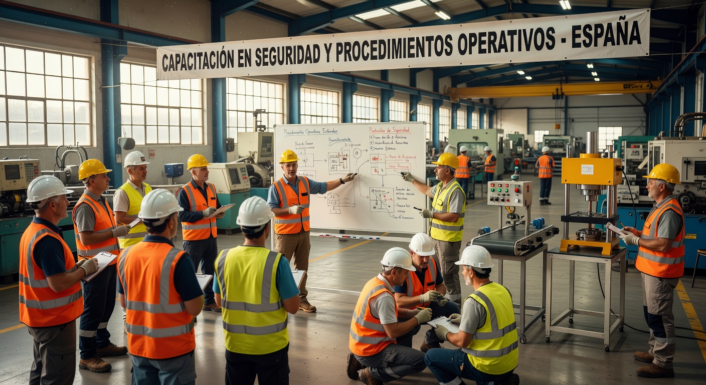 Formación de trabajadores industriales en España